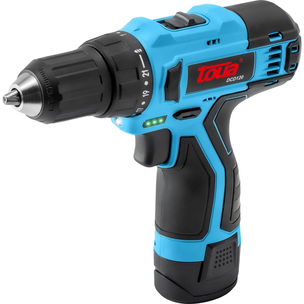 Изображение товара Аккумуляторный шуруповерт TOUA DCD120 профессиональный с подсветкой