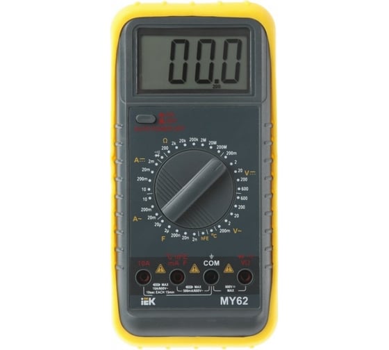 Изображение товара Цифровой мультиметр IEK Professional MY62 1837561 TMD-5S-062