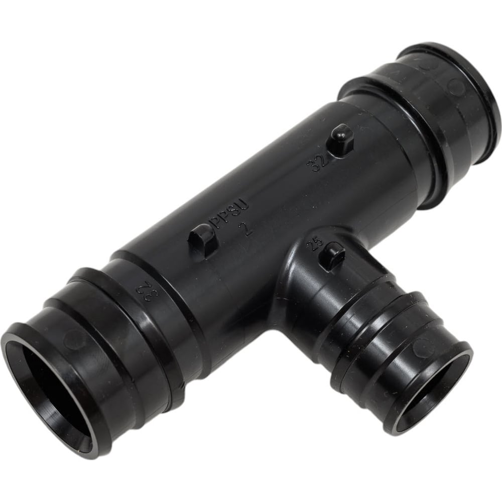 Изображение товара Тройник SANEXT PPSU 32х25х32мм Lite профессиональный фитинг для труб