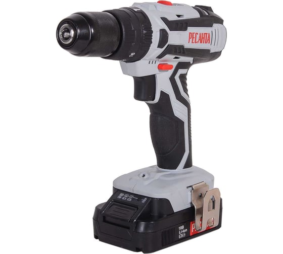 Изображение товара Аккумуляторная дрель-шуруповерт Ресанта ДА-18-2ЛК-У 75/14/6