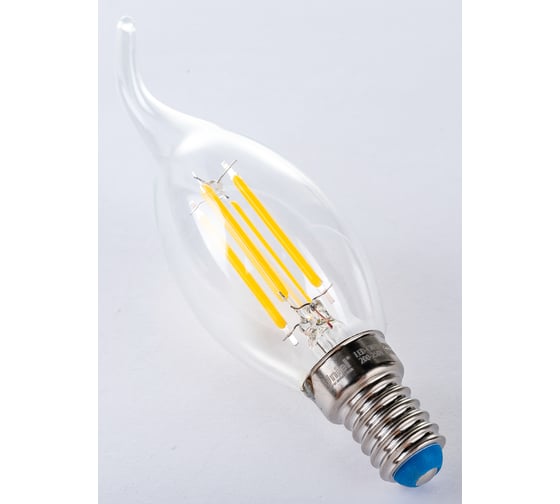 Изображение товара Диммируемая светодиодная лампа Uniel свеча на ветру Серия Air LED-CW35-9W/3000K/E14/CL/DIM UL-00005189