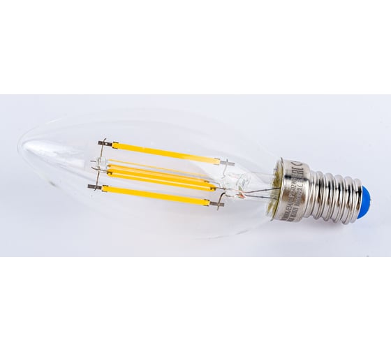 Изображение товара Светодиодная лампа Uniel Форма свеча Серия Sky LED-C35-11W/3000K/E14/CL PLS02WH UL-00005164