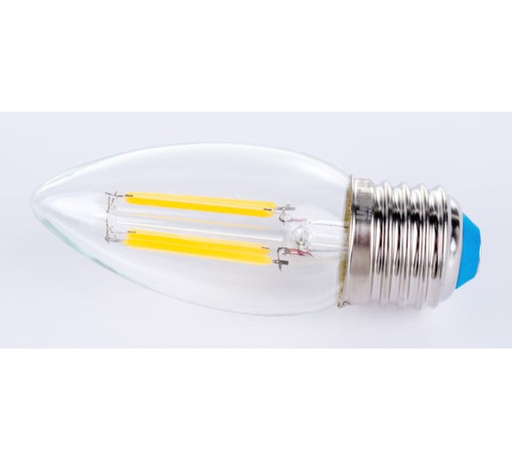 Изображение товара Светодиодная лампа Uniel Форма свеча Серия Sky LED-C35-11W/3000K/E27/CL PLS02WH UL-00005166