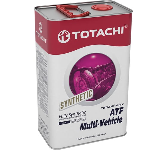 Изображение товара Жидкость для АКПП TOTACHI NIRO ATF MULTI-VEHICLE 4 л 22404
