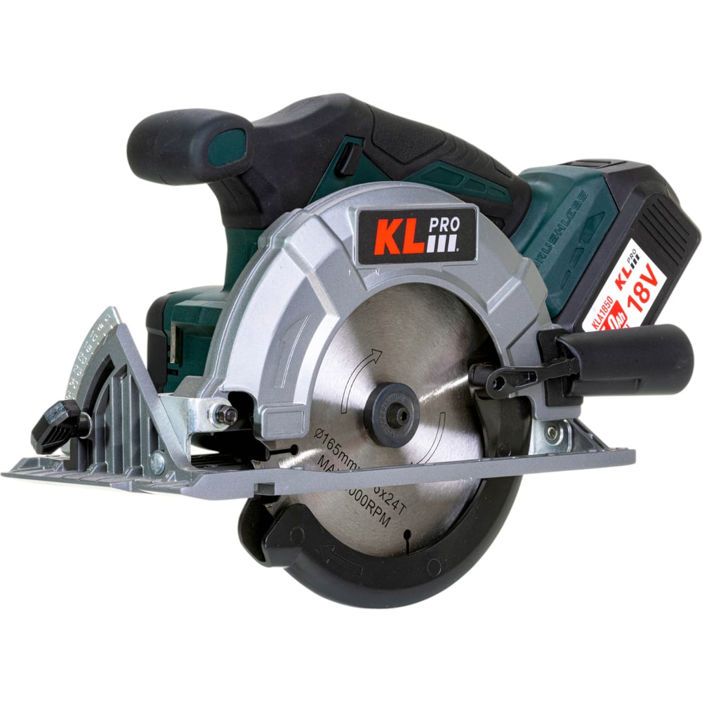Изображение товара Циркулярная бесщеточная пила KLPRO 18 В / 5,0 Ач 12001 KLDAT18B-50 Изображение товара Циркулярная бесщеточная пила KLPRO 18 В / 5,0 Ач 12001 KLDAT18B-50