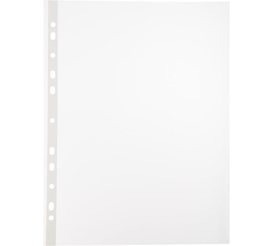 Изображение товара Файл-вкладыш Attache Economy А4, рифленые, 25 мкм, 100 штук 1783234