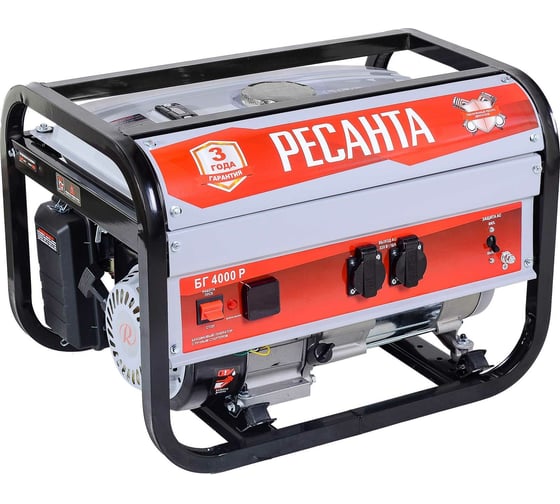 Изображение товара Электрогенератор Ресанта БГ 4000 Р 64/1/44