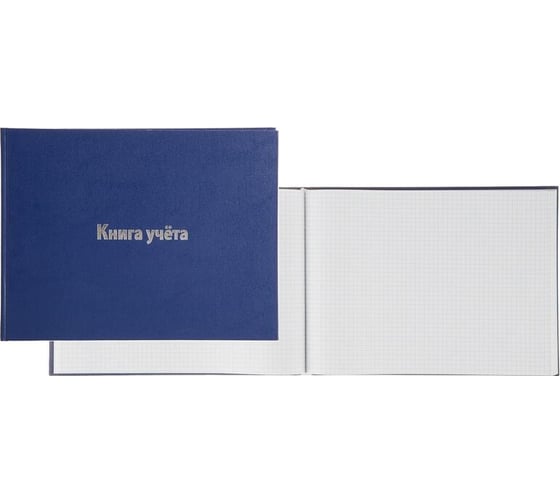 Изображение товара Книга учета Attache А4, 96 л, клетка, альбомная, бумвинил, офсет 1724332