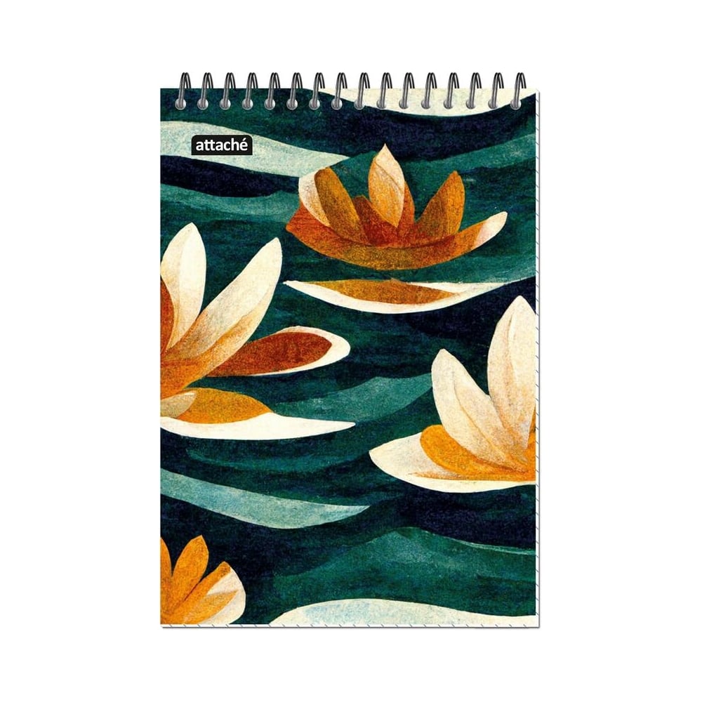 Блокнот Attache читательский дневник а5 40 листов авокадо обложка мелованный картон глянцевая ламинация