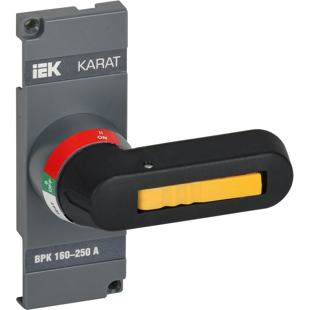 Изображение товара Рукоятка прямого управления IEK Karat врк реверс 160-250а KA-VR20D-RY-0160-0250