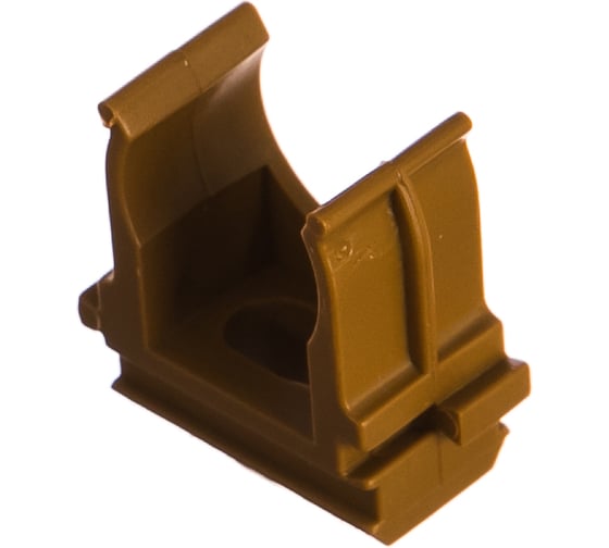 Изображение товара Крепёж-клипса для труб Промрукав АБС-пластик бук д16 в малой упаковке 10 шт. PR13.0051