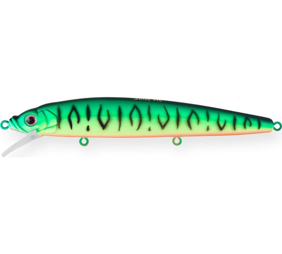 Изображение товара Воблер Strike Pro Alpha Minnow 115 цвет: GC01S Mat Tiger EG-033FGC01S