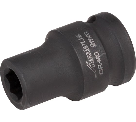 Изображение товара Головка ударная торцевая шестигранная (9 мм; 1/2" DR) Airline AT-IS12-02