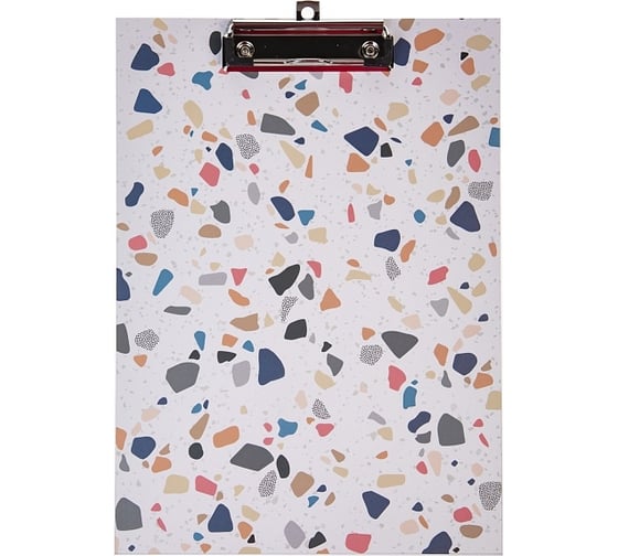 Изображение товара Папка-планшет Hatber А4 с металлическим зажимом, матовая ламинация Mosaic, 22 шт. 075736