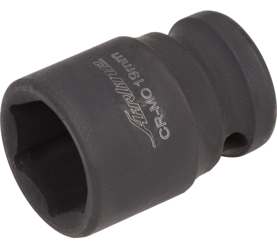 Изображение товара Головка ударная торцевая шестигранная (19 мм; 1/2" DR) Airline AT-IS12-12