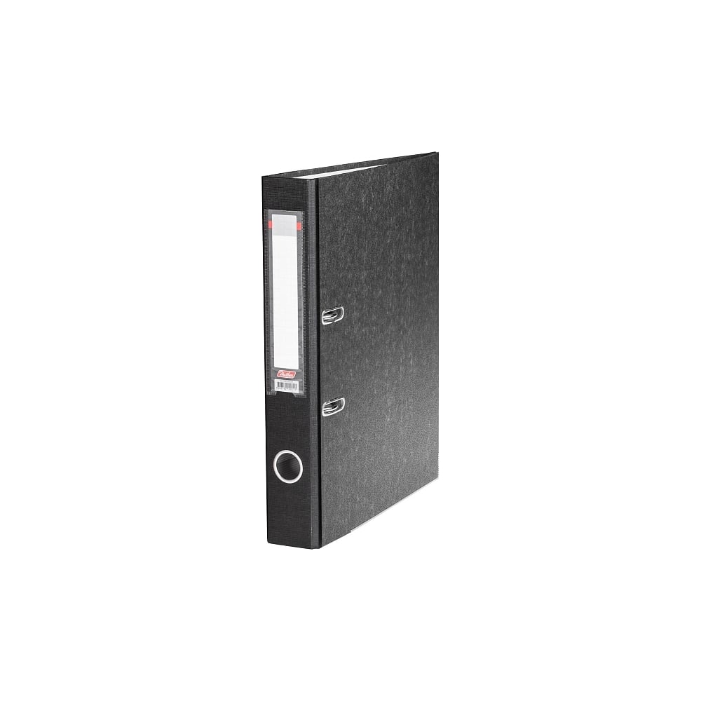 Изображение товара Папка-регистратор с арочным механизмом Hatber А4 50мм черная Мраморная