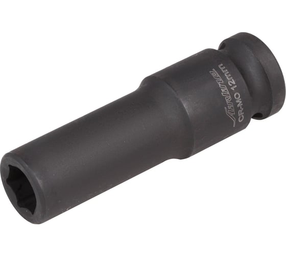 Изображение товара Головка ударная торцевая шестигранная удлинённая (12 мм; 1/2" DR) Airline AT-IS12-24