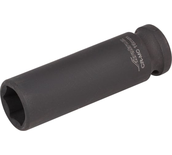 Изображение товара Головка ударная торцевая шестигранная удлинённая (16 мм; 1/2" DR) Airline AT-IS12-28