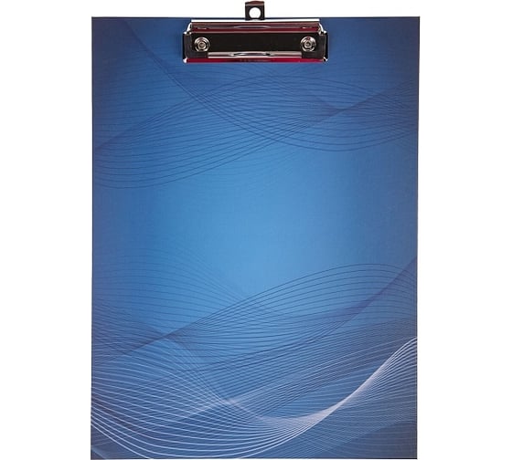 Изображение товара Папка-планшет Hatber А4 с металлическим зажимом, матовая ламинация Office style, 22 шт. 075731