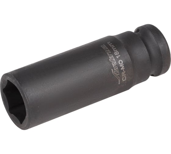 Изображение товара Головка ударная торцевая шестигранная удлинённая (18 мм; 1/2" DR) Airline AT-IS12-30