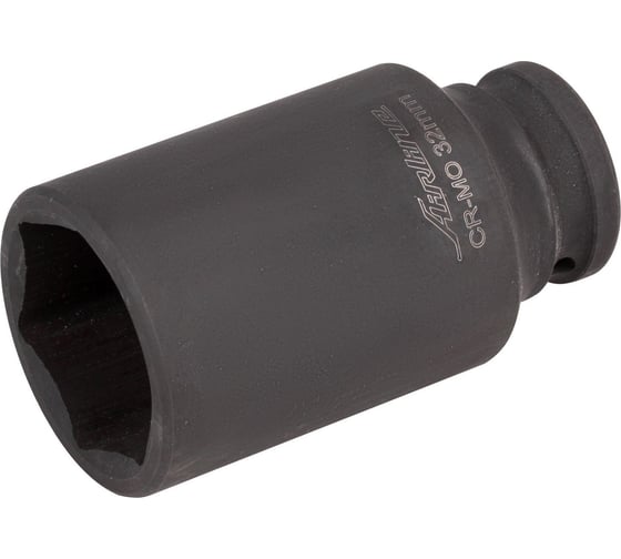 Изображение товара Головка ударная торцевая шестигранная удлинённая (32 мм; 1/2" DR) Airline AT-IS12-37