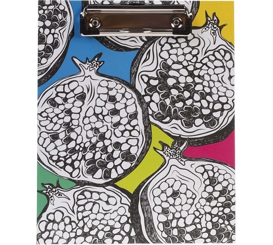 Изображение товара Папка-планшет Hatber А5 с металлическим зажимом, матовая ламинация Гранат, 24 шт. 075749