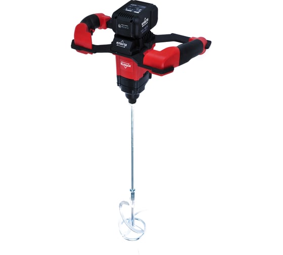 Изображение товара Аккумуляторный миксер ELITECH МСА 18БЛ (18В, 4Ач, мешалка до 120мм) 211398