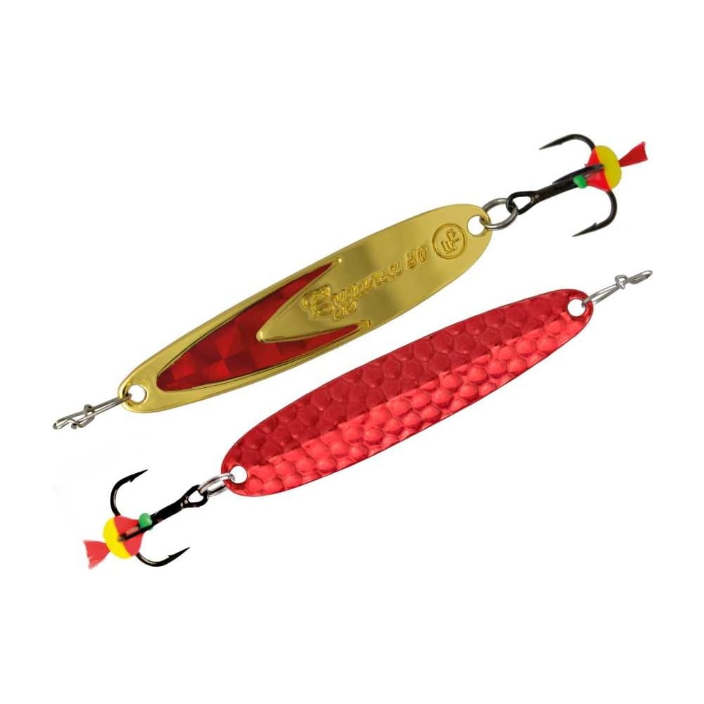 Изображение товара Вертикальная блесна Ecopro Судачья красный флекс 50мм 6г RB/GRF