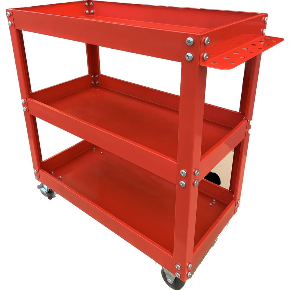 Изображение товара Инструментальная тележка ООО ФУРАМА ИТФ-1.3 красная, полупрофессиональная