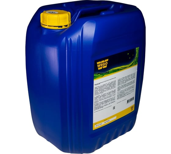 Изображение товара Масло И-50А канистра 10 л WEGO 4627089063342