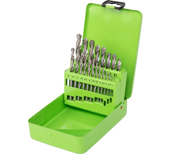 Изображение товара Набор сверл по металлу (1-10 мм; 21 шт.) СИБРТЕХ 723756