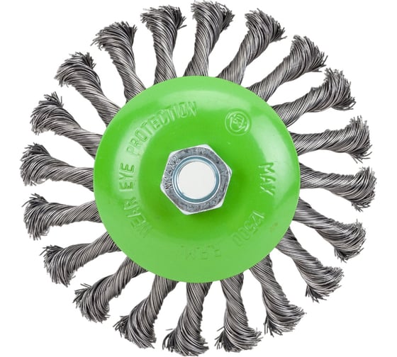 Изображение товара Щетка для УШМ (125 мм; М14; 0.5 мм) СИБРТЕХ 746117