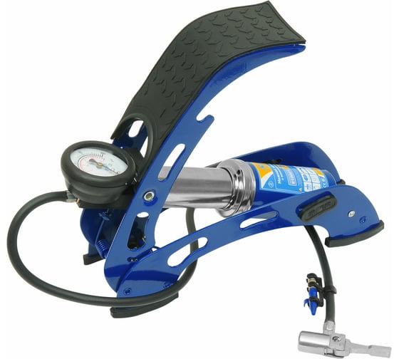 Изображение товара Ножной насос с манометром KRAFT KT 810000