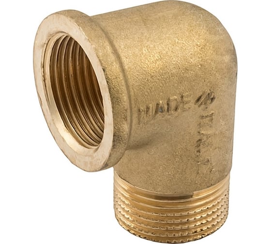 Изображение товара Угольник ELSEN 90 НВ 2 - 2 латунь EBF12.20