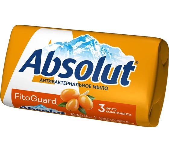 Изображение товара Твердое мыло Absolut FitoGuard облепиха, 90 г 6253