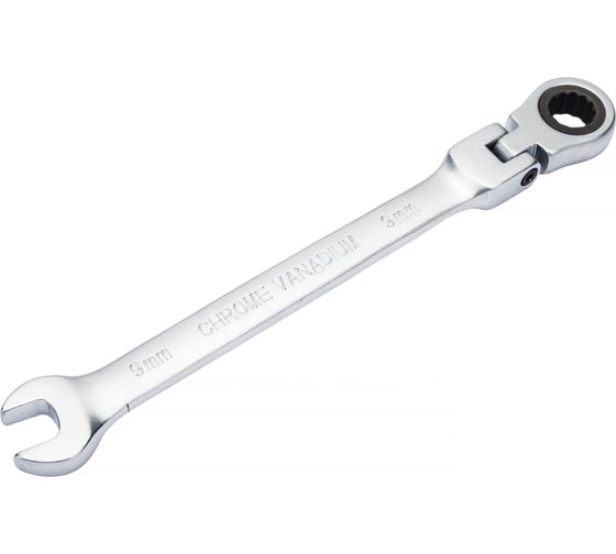 Изображение товара Комбинированный трещоточный шарнирный ключ 9мм Airline AT-RFS-02