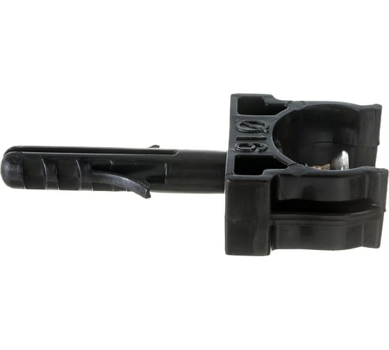 Изображение товара Крепеж-клипса с дюбелем и саморезом Промрукав черная д16 100 шт. PR13.0219