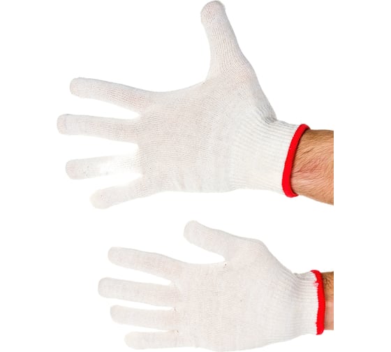 Изображение товара Трикотажные перчатки ГК Спецобъединение, 13-й класс, 32 гр, р.7, 10 пар Пер 061/7