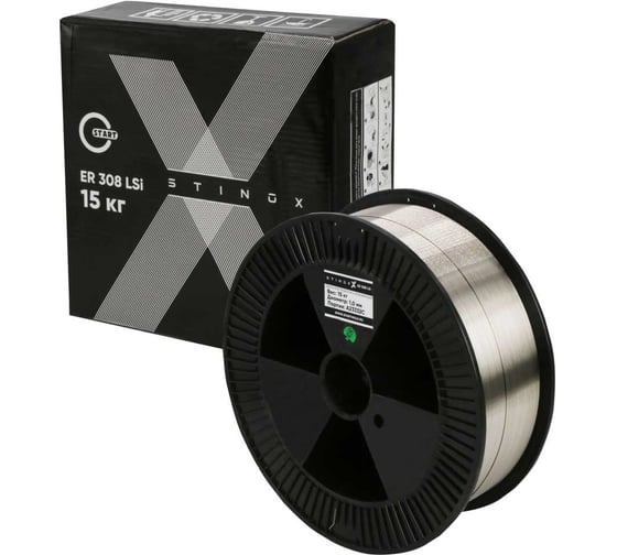 Изображение товара Проволока сварочная Stinox ER308LSI 1.0 мм, D300, 15 кг Start STM3081015U