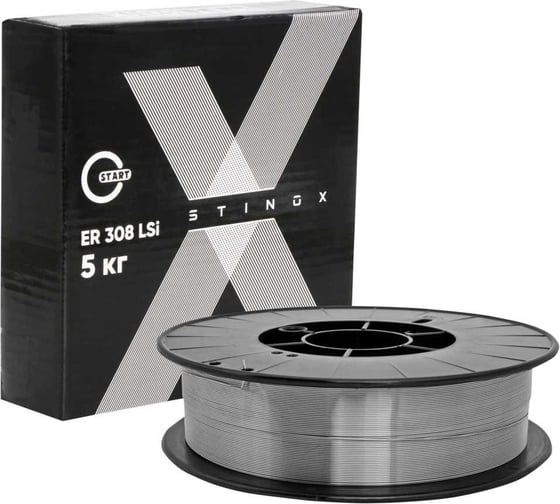 Изображение товара Проволока сварочная Stinox ER308LSI 1.2 мм, D200, 5 кг Start STM308125U