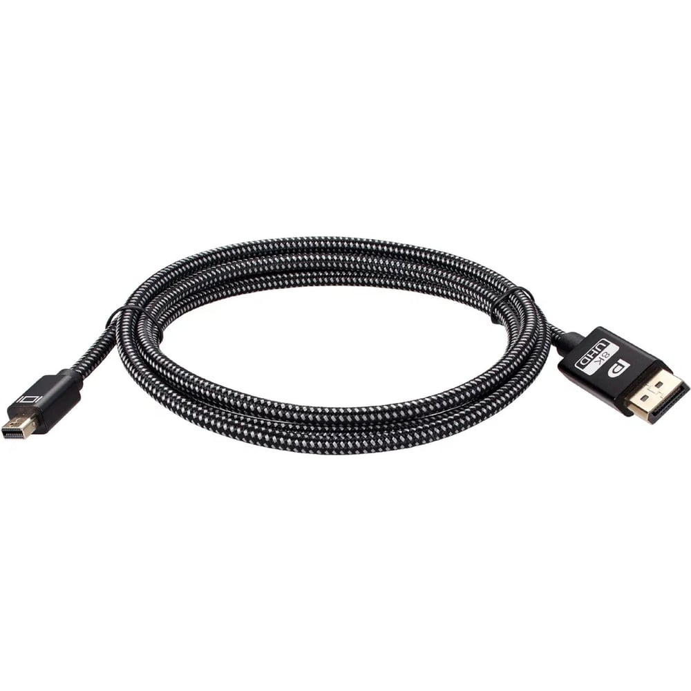 Изображение товара Кабель Telecom 1.4v mini DisplayPort m - DisplayPort m 1.8m 4K 120Hz 8K 60Hz