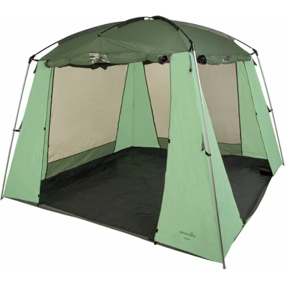 Палатка Green glade тент шатер быстросборный helex 4342 3x4 5х3м полиэстер
