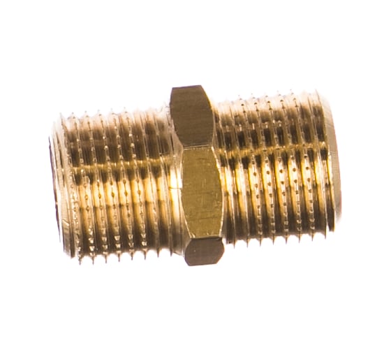 Изображение товара Равнопроходной ниппель ELSEN НН 3/8 3/8 латунь EBF15.38