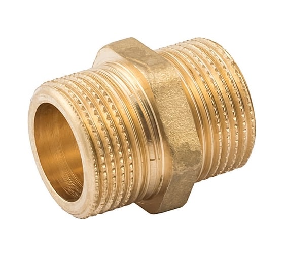 Изображение товара Равнопроходной ниппель ELSEN НН 2 2 латунь EBF15.20