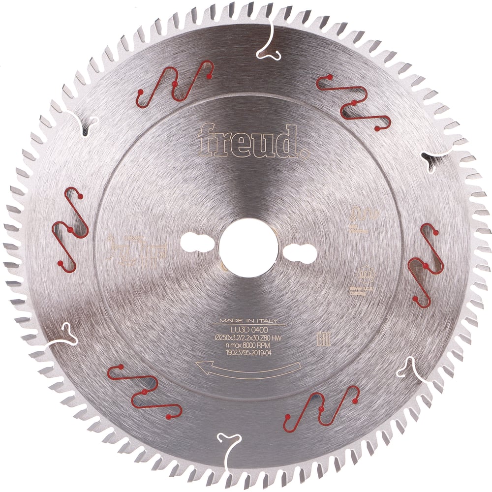 Пильный диск по ламинату FREUD PRO диск пильный по ламинату 235x30 25 20 мм спец 0520902 48 т
