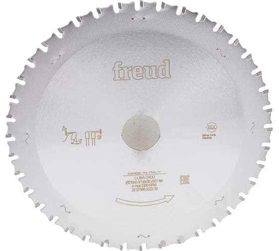 Изображение товара Диск пильный по железу LU6A (210х30 мм; 40Z) FREUD PRO LU6A0400