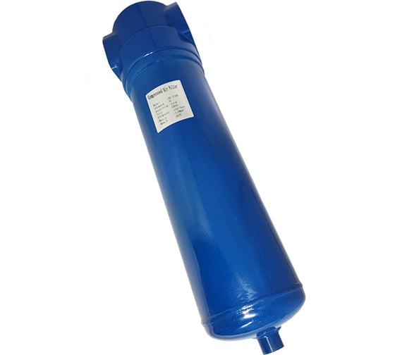 Изображение товара Фильтр воздушный (15 м3/мин; 10 бар; 1 микрон; 0.5 мг/м3; до 80°С; ручной; резьба BSPT 2") Brestor BF-900B