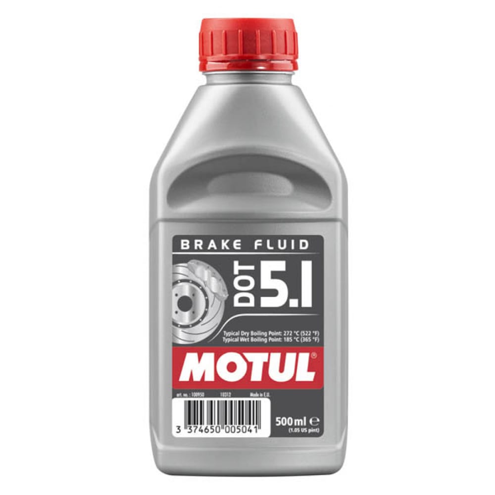 фото Тормозная жидкость motul dot 5.1 bf 1 л 105836