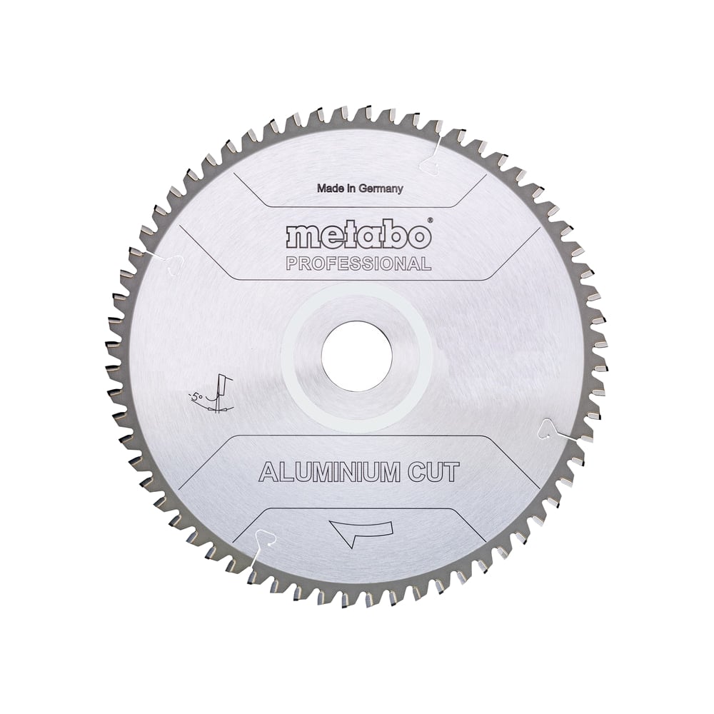 фото Диск пильный aluminium cut professional (254x30 мм; 72z; fz/tz 5neg) metabo 628447000