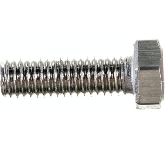 Изображение товара Болт с шестигранной головкой, с полной резьбой ЕВРОПАРТНЕР DIN 933 нержав. сталь, 5х16 мм, 8 шт. G2 2516 1